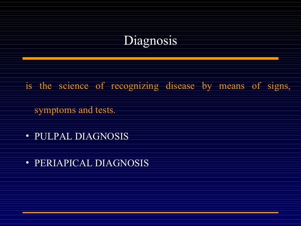 Diagnostic procedures