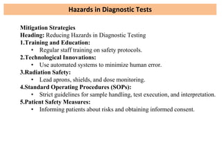 Hazards Test Examples Comprehensive Overview of Diagnostic Tests in Medicine: Importance ...