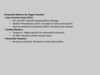 Comprehensive Guide to Specimen Collection and Biochemical Analysis in ...