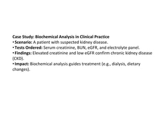Comprehensive Guide to Specimen Collection and Biochemical Analysis in ...