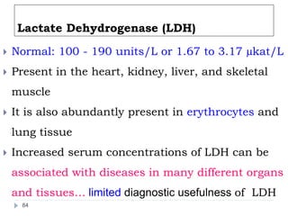 Ldh Lab Testing Diagnostic Tests. Interpretation of lab test | PPTX