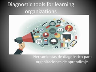 Diagnostic tools for learning
organizations
Herramientas de diagnóstico para
organizaciones de aprendizaje.
 