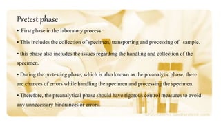 Prep Test Process diagnosting testing bsc 2nd sem.pptx.... | PPTX