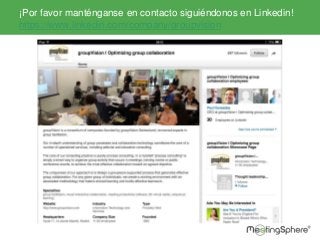 ¡Por favor manténganse en contacto siguiéndonos en Linkedin!
https://www.linkedin.com/company/groupvision
 