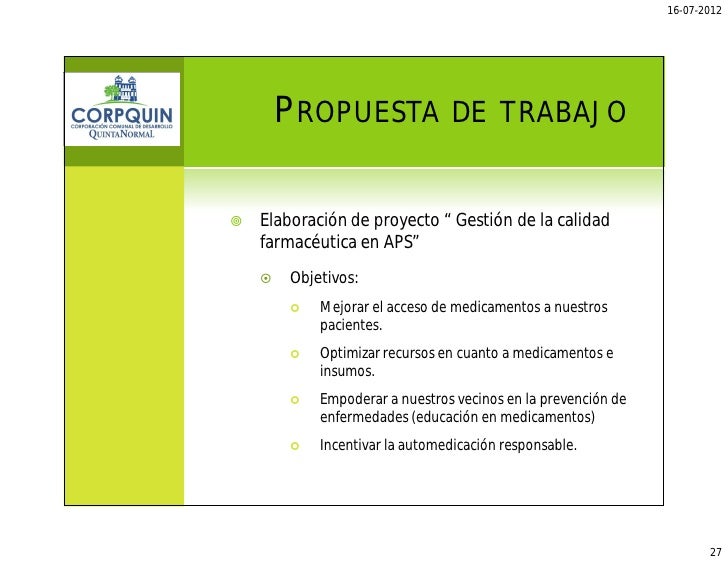 Diagnóstico bodega y farmacias quinta normal p