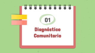 01
Diagnóstico
Comunitario
 