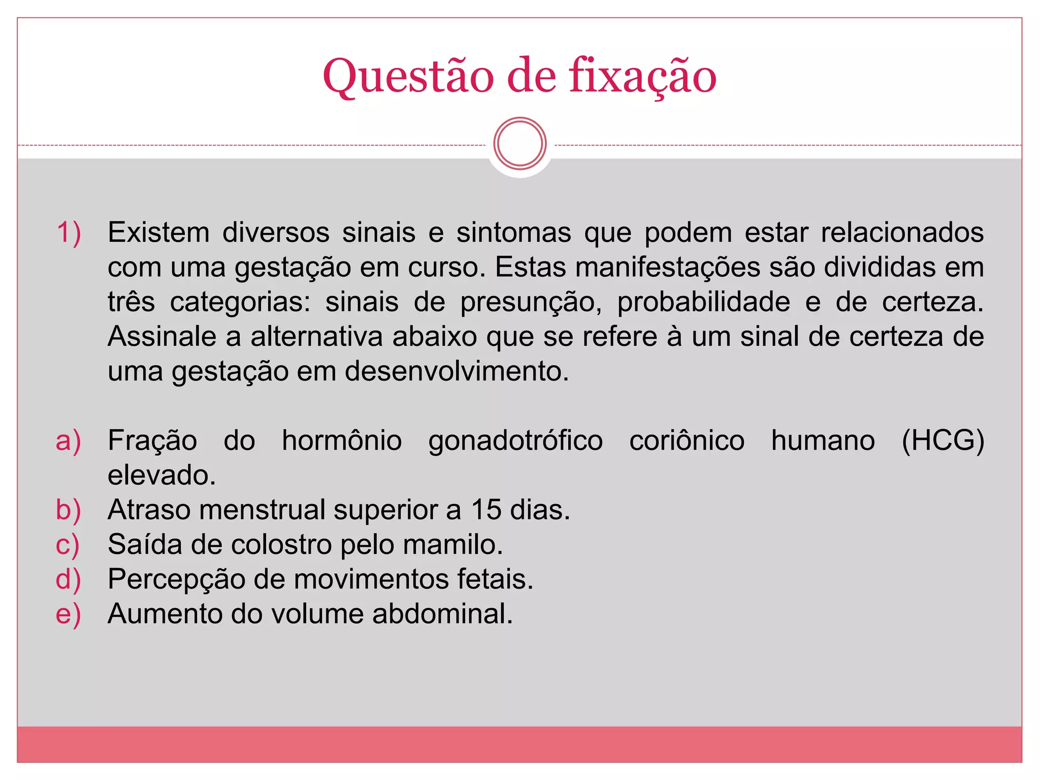 Diagnóstico de Gravidez na Atenção Básica | PPTX | Pregnancy ...