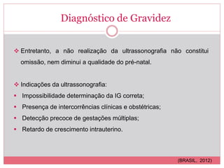 Diagnóstico de Gravidez na Atenção Básica | PPTX