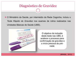 Diagnóstico de Gravidez na Atenção Básica | PPTX