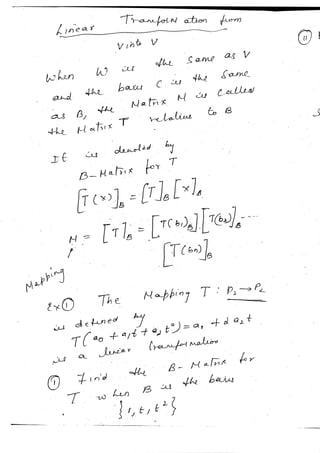 Diagonalization Linear Algebra Notes