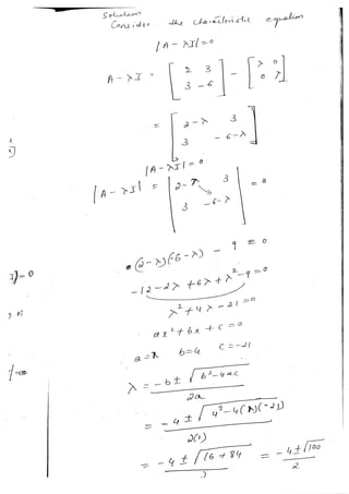 Diagonalization Linear Algebra Notes