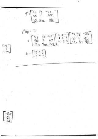 Diagonalization Linear Algebra Notes