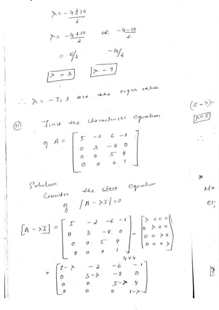 Diagonalization Linear Algebra Notes