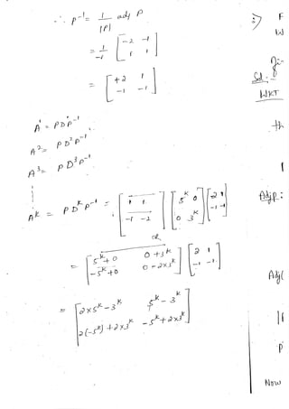 Diagonalization Linear Algebra Notes