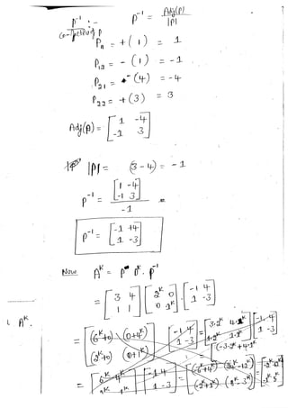 Diagonalization Linear Algebra Notes