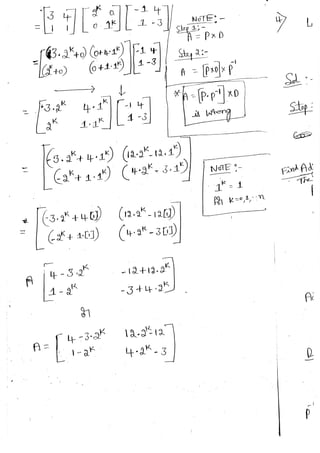 Diagonalization Linear Algebra Notes