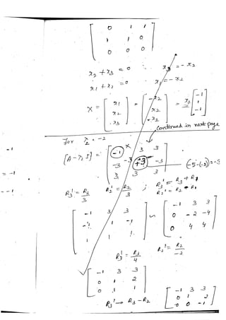 Diagonalization Linear Algebra Notes