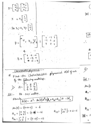 Diagonalization Linear Algebra Notes