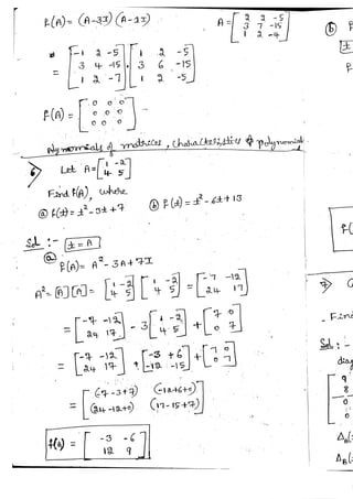 Diagonalization Linear Algebra Notes