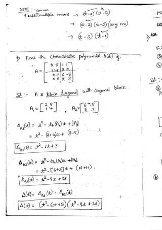 Diagonalization Linear Algebra Notes