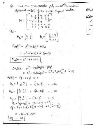 Diagonalization Linear Algebra Notes