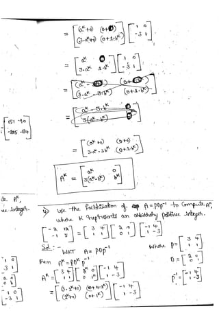 Diagonalization Linear Algebra Notes