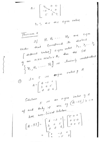 Diagonalization Linear Algebra Notes