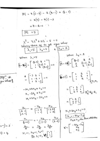 Diagonalization Linear Algebra Notes