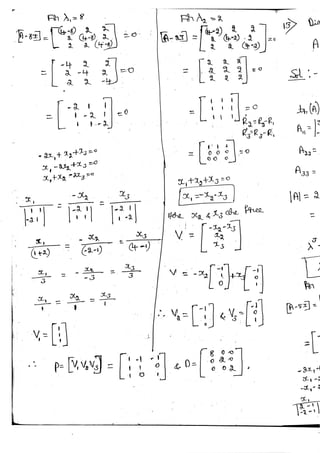 Diagonalization Linear Algebra Notes