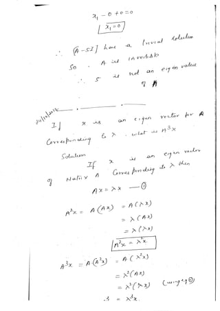 Diagonalization Linear Algebra Notes