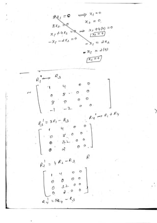 Diagonalization Linear Algebra Notes