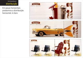 Prof. Daniel Branco




Em peças horizontais
predomina a distribuição
horizontal, é claro
 