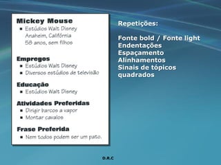 Diagramacao E Percepcao