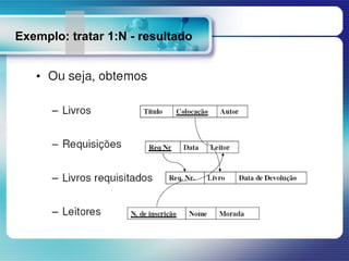 Exemplo: tratar 1:N - resultado
 
