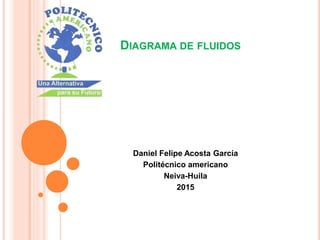 DIAGRAMA DE FLUIDOS
Daniel Felipe Acosta García
Politécnico americano
Neiva-Huila
2015
 