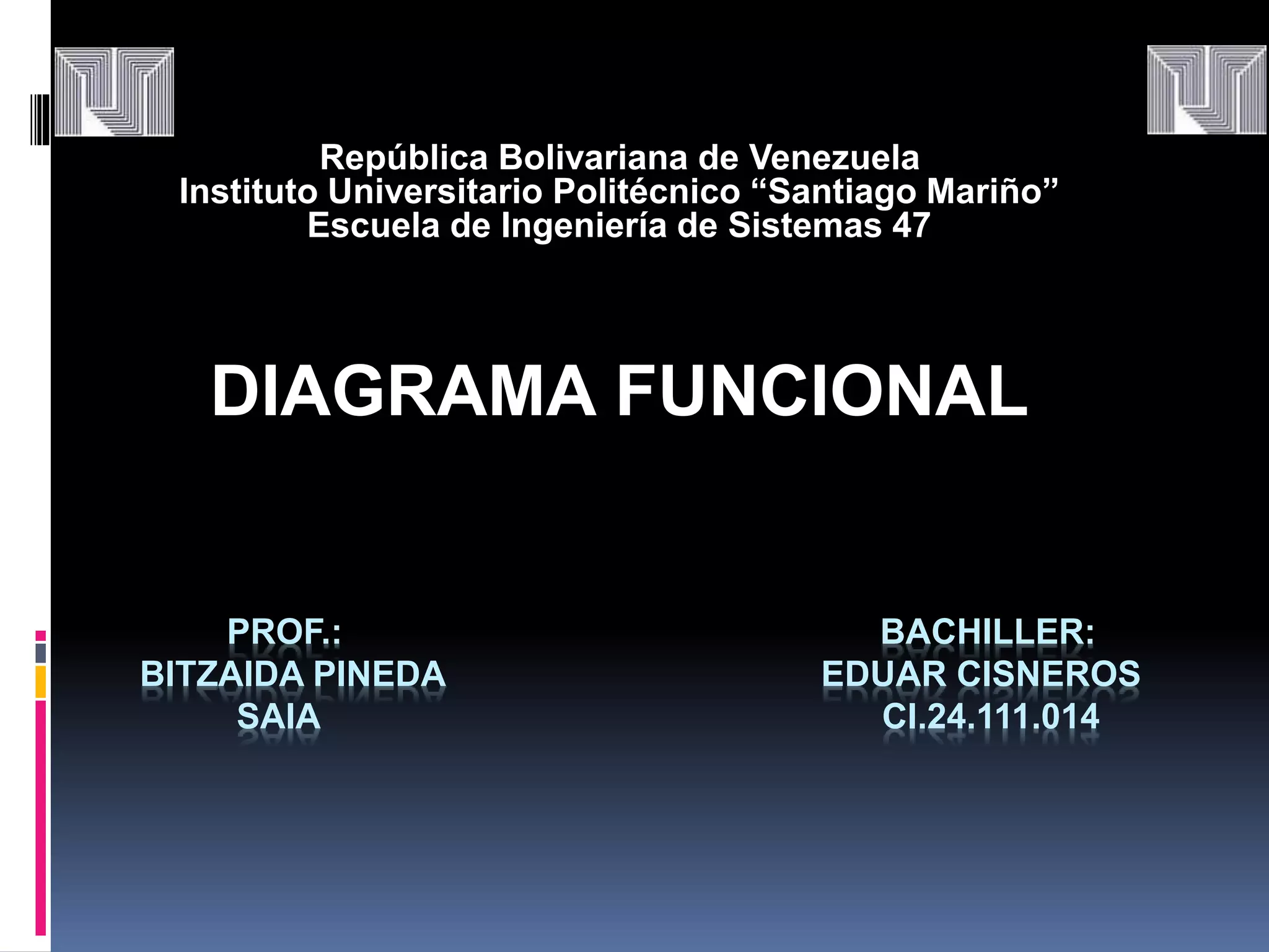 Diagrama funcional | PPTX