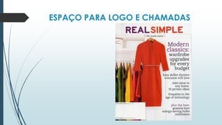 ESPAÇO PARA LOGO E CHAMADAS
 