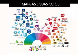 MARCAS E SUAS CORES
 