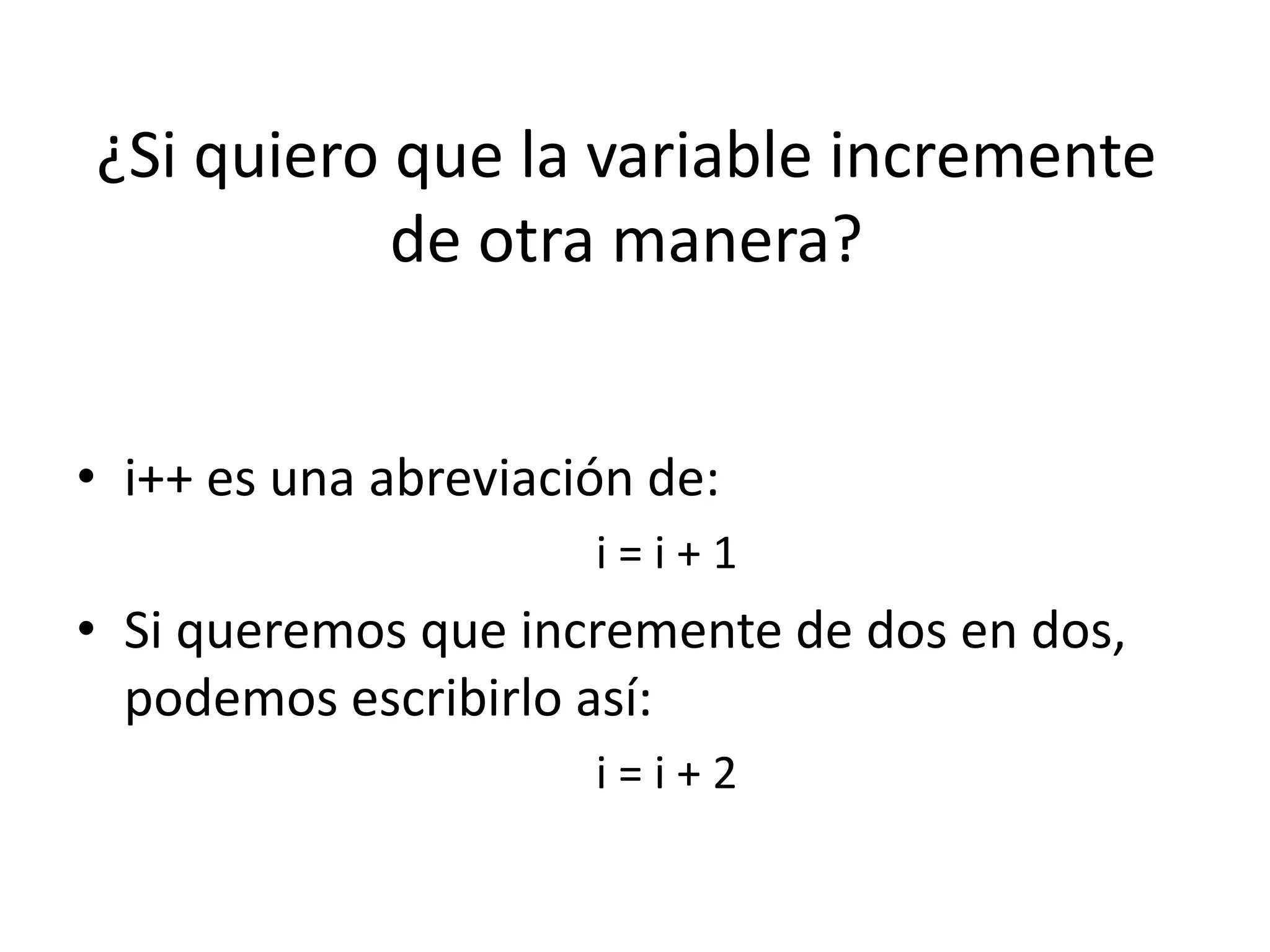 Diagramas de flujo - Estructuras de Control (For, While, Do Whille y ...