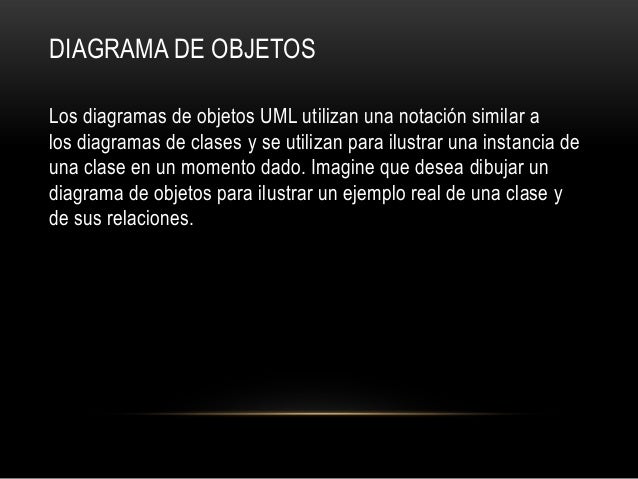 Diagramas de objetos