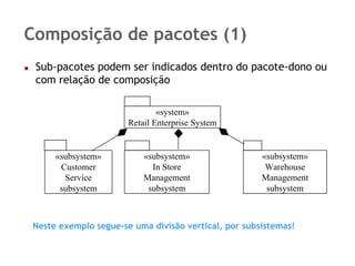 Diagramas de pacotes | PDF