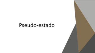 Pseudo-estado
 