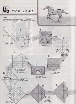 Diagram horse hideo komatsu