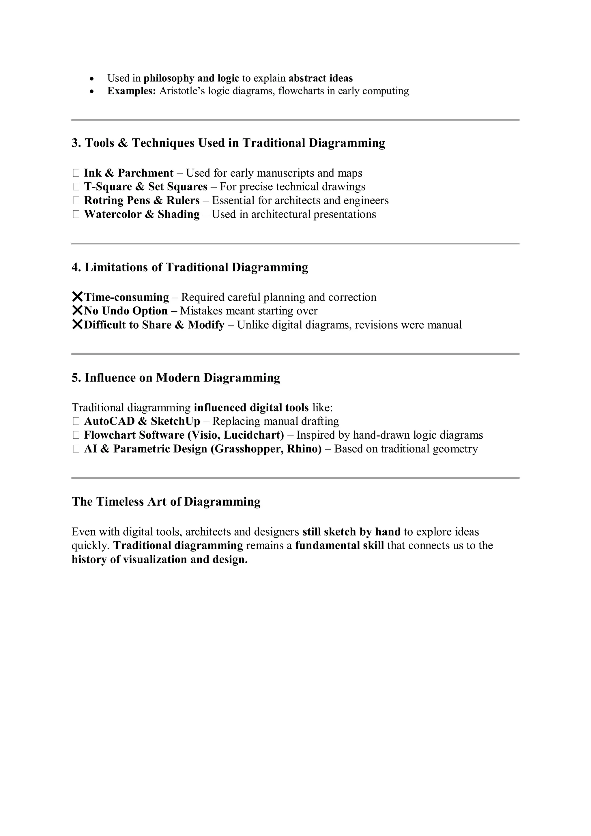 what is Diagram and Diagramming in Architecture | PDF