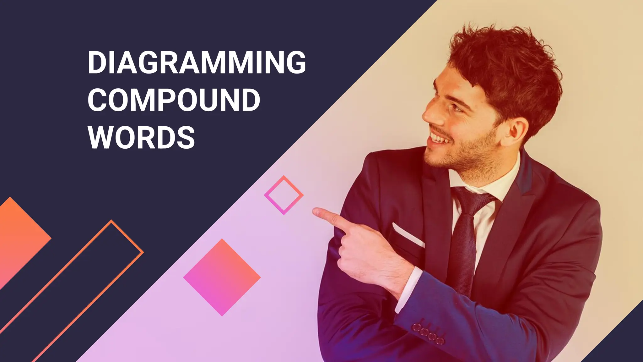 DIAGRAMMING
COMPOUND
WORDS
 