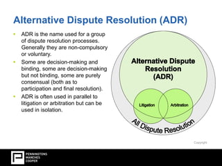 Topological Diagram of dispute resolution | PDF