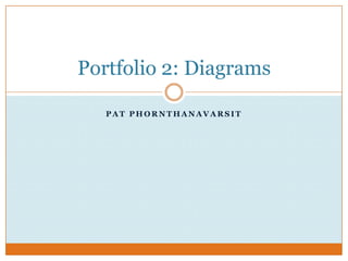 Pat Phornthanavarsit Portfolio 2: Diagrams  