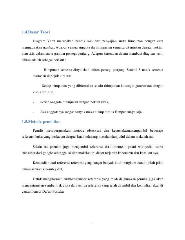 Makalah hubungan diagram venn dengan sistem digital