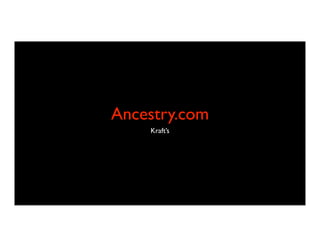 Ancestry.com
    Kraft’s
 