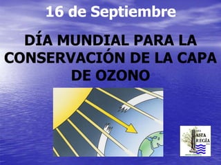Dia internacional de protección de la capa de ozono. IES Asta Regia. Jerez